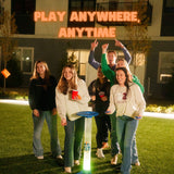 Chute21 Glo: Light-Up Portable Bean Bag Toss Game